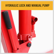 Engine Crane 2 Ton Hydraulic Hoist Folding Shop Mobile Lifter Workshop Lift V465-57716