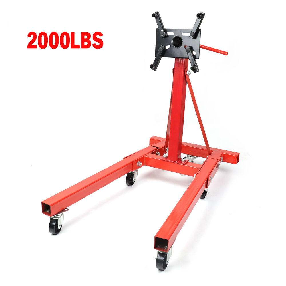 900kg Engine Stand Heavy Duty Industrial Workshop Cars Auto Crane Hoist V465-59150