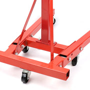 900kg Engine Stand Heavy Duty Industrial Workshop Cars Auto Crane Hoist V465-59150