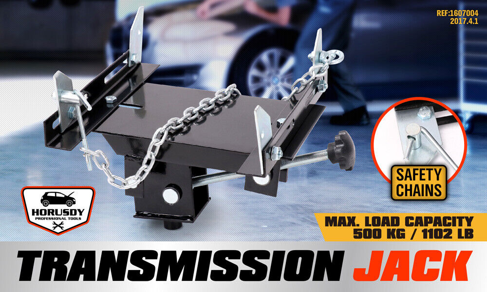 Transmission Jack Adapter Gearbox Removal Adaptor 500KG Loading Automotive Tool V465-62021-AU