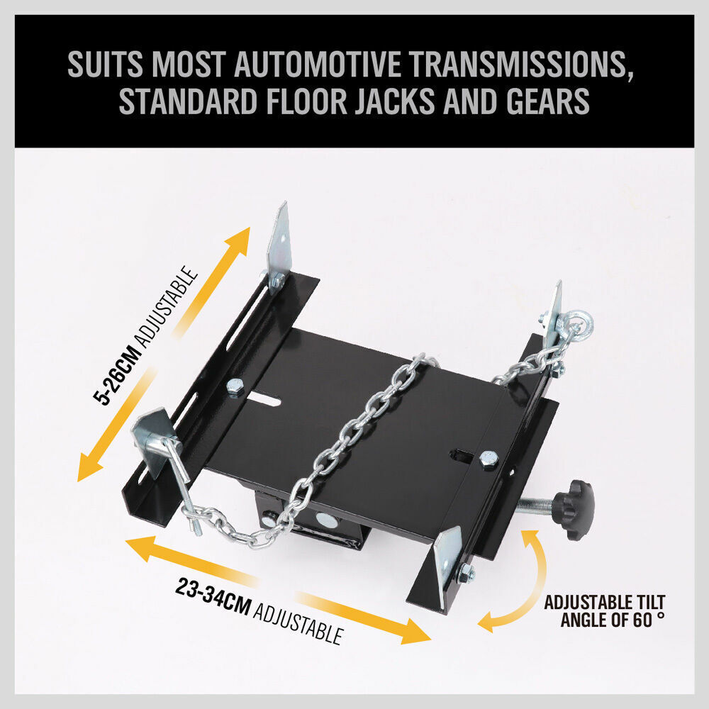 Transmission Jack Adapter Gearbox Removal Adaptor 500KG Loading Automotive Tool V465-62021-AU