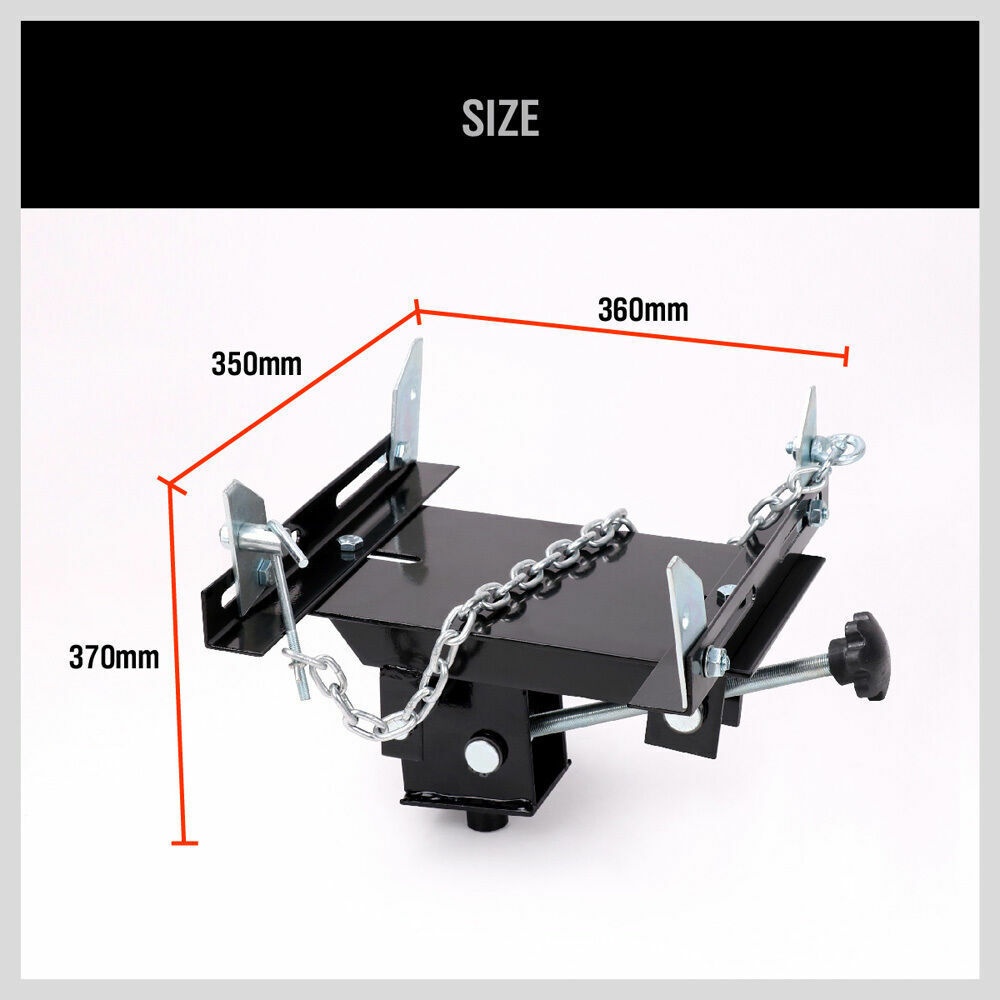 Transmission Jack Adapter Gearbox Removal Adaptor 500KG Loading Automotive Tool V465-62021-AU