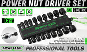 Swanlake 20Pcs Garden Tools Power Nut Driver Set Impact Drill SAE and Metric(will be no tracking) V465-66036