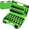 SWANLAKE SWANLAKE 39PCS Magnetic Hex Nut Driver Master Kit,1/4" Quick-Change Hex Shank, SAE & Metric Power V465-66046