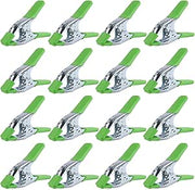 SWANLAKE 16-Pack 6-inch Strong Spring Clamps Set, Large Super Heavy Duty Spring Clamps Metal Anti-Slip Grip V465-66068