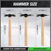 SWANLAKE GARDEN TOOLS 7 Piece Auto Body Repair Kit, Auto Body Tools, Auto Body Repair Tools with Carbon Steel V465-66076