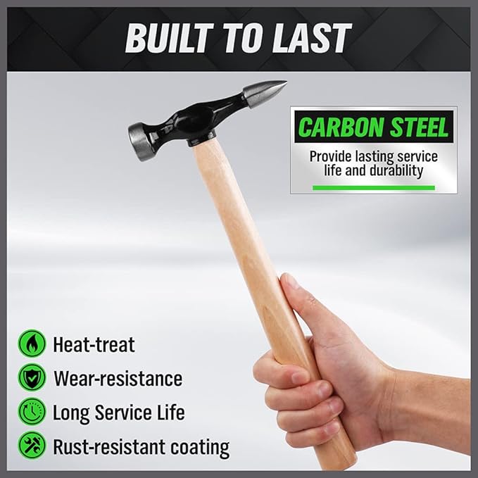 SWANLAKE GARDEN TOOLS 7 Piece Auto Body Repair Kit, Auto Body Tools, Auto Body Repair Tools with Carbon Steel V465-66076