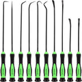 SWANLAKE 10-Piece Pick and Hook Set, Pick Tool Set for Car Auto Oil Seal/O-Ring Seal Gasket Pick Mini Hooks V465-66119