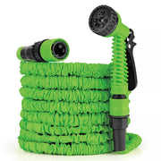 25FT Water Garden Hose Flexible Expandable Pipe Car Wash W/ Spray Nozzle Gun V465-66154