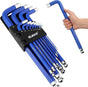 ELEAD Jumbo Hex Key Allen Wrench Set | 13-Piece Metric 2-19mm | Long Ball End Durable CR-V | Automotive | V465-70041-ELD