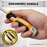 ELEAD 6Pcs Magnetic Screwdriver Set Phillips Slotted Non-Slip Handle Crv V465-70051
