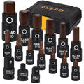 16Pc SAE Hex Bit Impact Socket Set 5/64"-9/16" Allen Socket Set Socket Adapter V465-70072