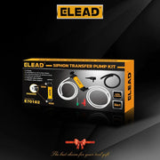 ELEAD Fuel Siphon Pump Oil Liquid Transfer Hand Pump Hose Kit Gas Air Manual V465-70182
