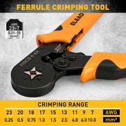 ELEAD 1188Pcs Ferrule Crimping Tool Kit w/ Automatic Wire Stripper & Crimper V465-70196