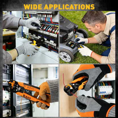 ELEAD 1188Pcs Ferrule Crimping Tool Kit w/ Automatic Wire Stripper & Crimper V465-70196
