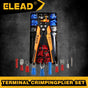 ELEAD 321Pcs Electrical Wire Connectors Kit Assorted Terminals Ferrules Set V465-70198