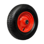 16" Wheelbarrow Trolley Wheel 4.80 4.00-8 Pneumatic Tyre 25.4mm Bore Tire Steel V465-80013