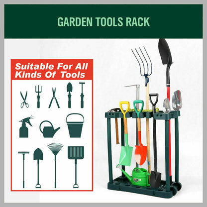 VaKa Garden Farm Shed Garage Tools Storage Rack Handles Organizer Holder V465-80556