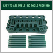 VaKa Garden Farm Shed Garage Tools Storage Rack Handles Organizer Holder V465-80556