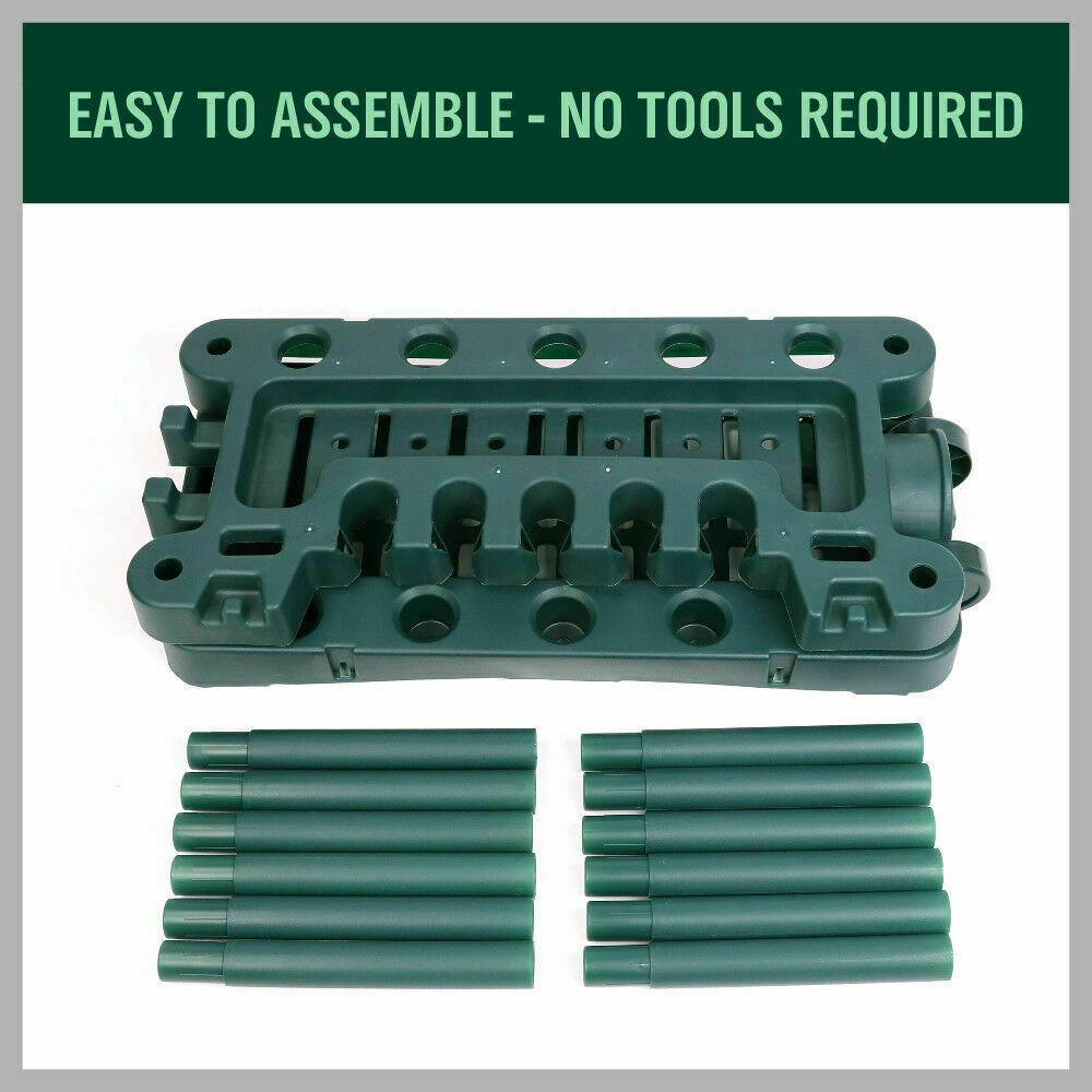 VaKa Garden Farm Shed Garage Tools Storage Rack Handles Organizer Holder V465-80556