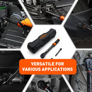 3Pc 1/4" Drive Click Torque Wrench Ratchet Socket Adaptor Extension WorkShop V465-81035
