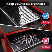 14 Slots Magnetic Spanner Rack Spanner Organizer Holder Portable Adjustable Au V465-81132