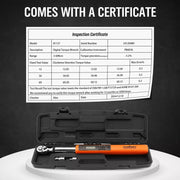 3/8" Drive Digital Torque Wrench Electronic Adjustable Torque Range 44ftlb V465-81137