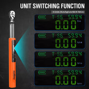 3/8" Drive Digital Torque Wrench Electronic Adjustable Torque Range 44ftlb V465-81137