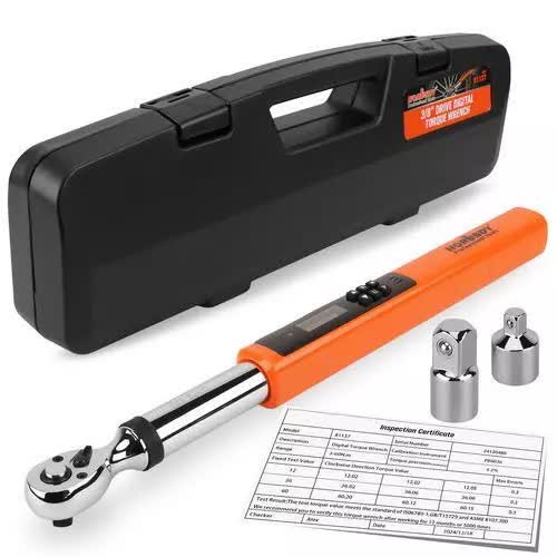3/8" Drive Digital Torque Wrench Electronic Adjustable Torque Range 44ftlb V465-81137