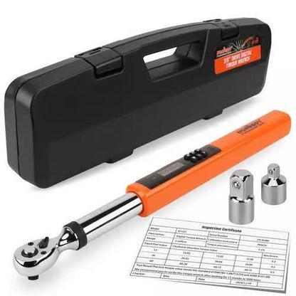 3/8" Drive Digital Torque Wrench Electronic Adjustable Torque Range 44ftlb V465-81137