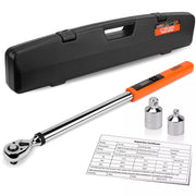 3Pc 1/2" Digital Torque Wrench Set Adjustable 17-340N.m / 25-250ft.lb Motorcycle V465-81138