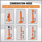 12T Porta Power Kit Hydraulic Ram Pump Oil Hose Automotive Body Repair Tool V465-82027