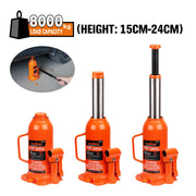 8-Ton (16,000 LBs) Hydraulic Bottle Jack Heavy Duty Car Lifter with Safety Valve V465-82039