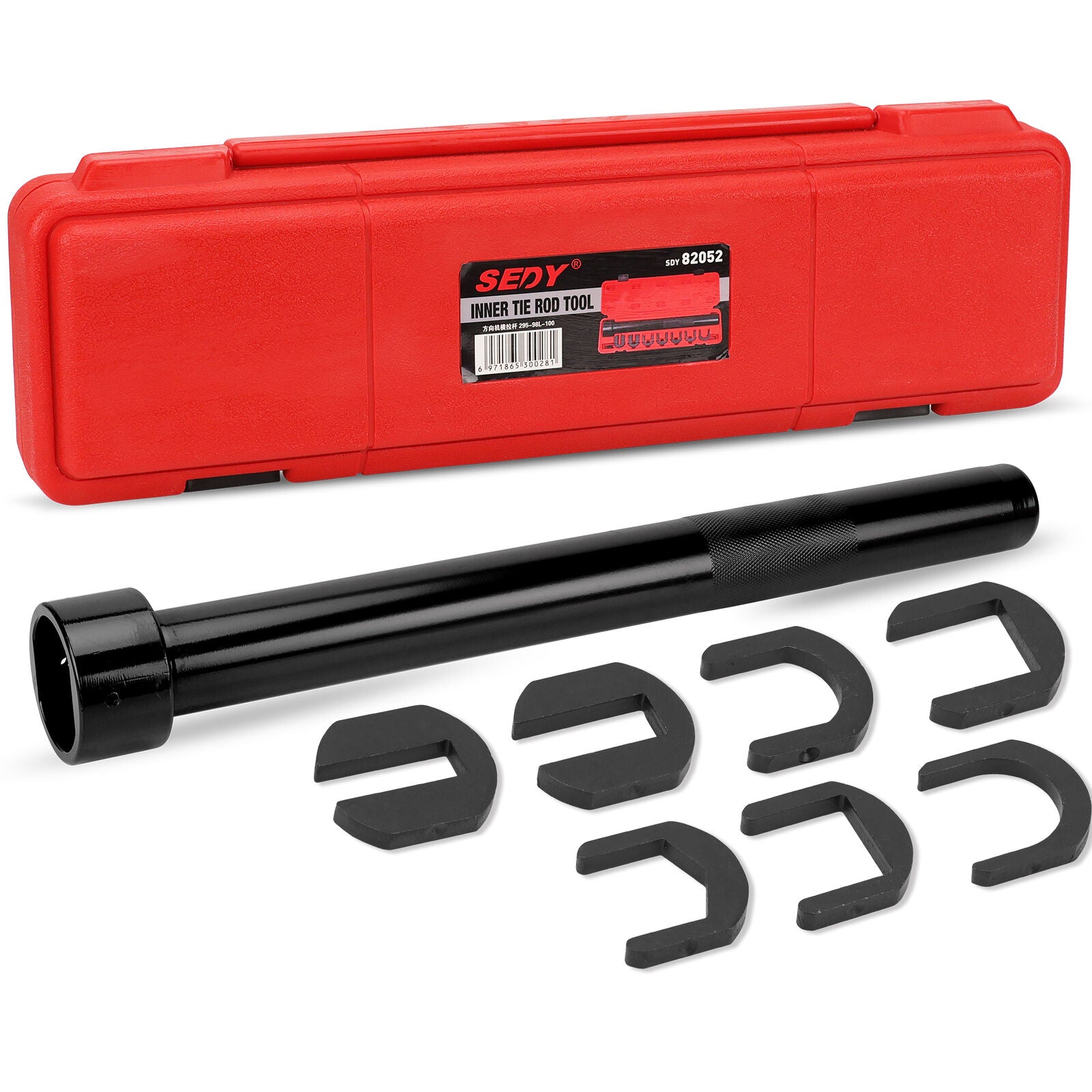 SEDY Inner Tie Rod Removal Tool Kit 1/2 Inch Drive Tube Inner Tie Rods Vehicle V465-82052