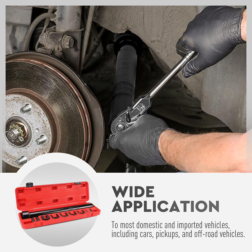 SEDY Inner Tie Rod Removal Tool Kit 1/2 Inch Drive Tube Inner Tie Rods Vehicle V465-82052