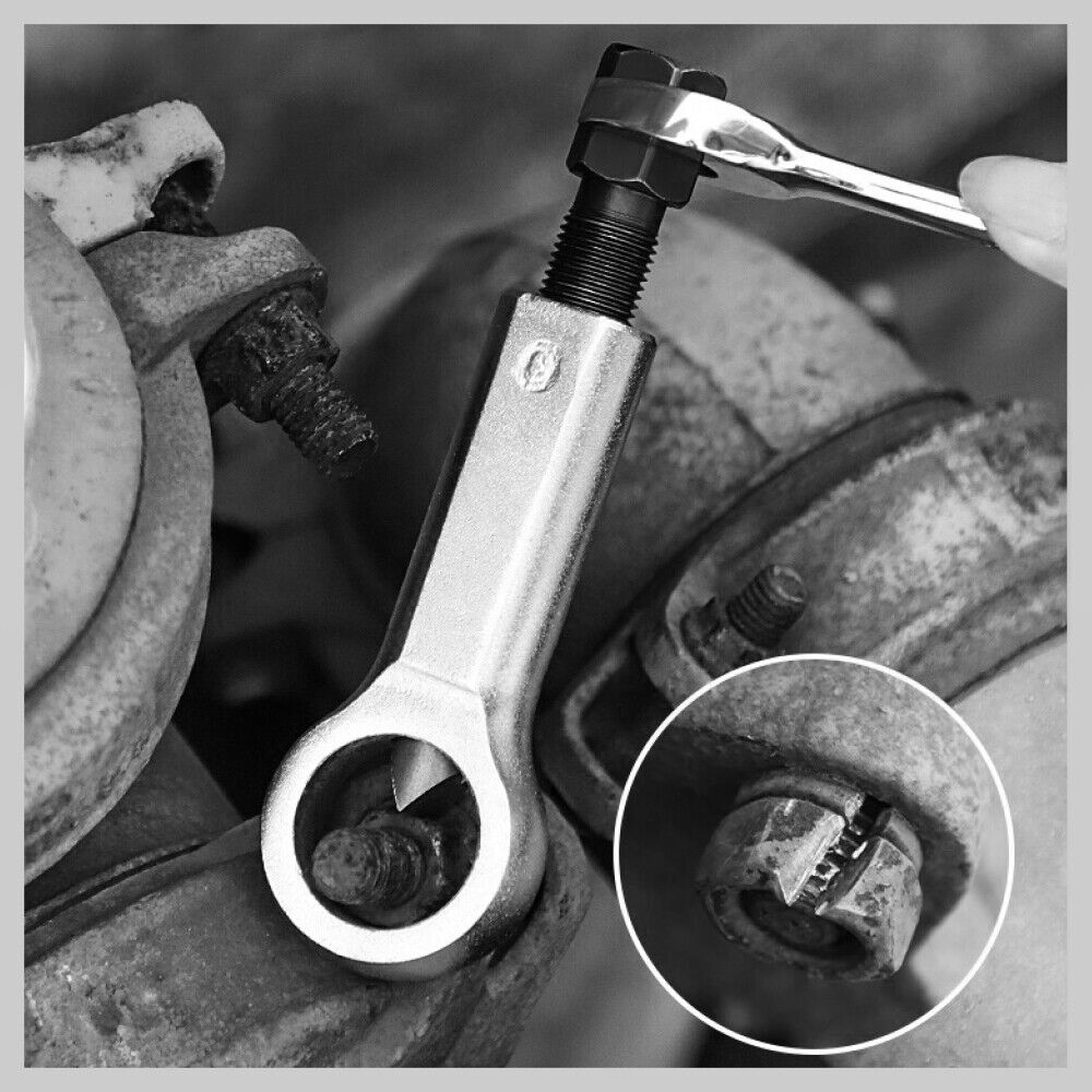 SEDY 4Pcs Metal Nut Splitter Kit Pressure Nut Cracker Remover Extractor Tool V465-82054