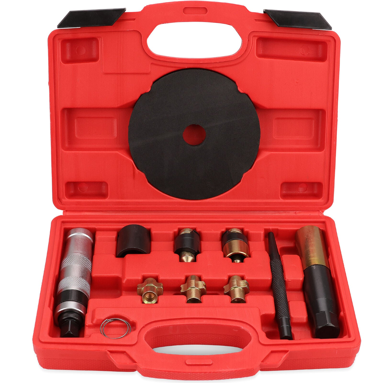 SEDY 10Pc Wheel Lock Removal Tool Kit Wheel Locking Nut Key Remover Kit With Box V465-82055