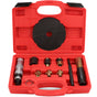 SEDY 10Pc Wheel Lock Removal Tool Kit Wheel Locking Nut Key Remover Kit With Box V465-82055