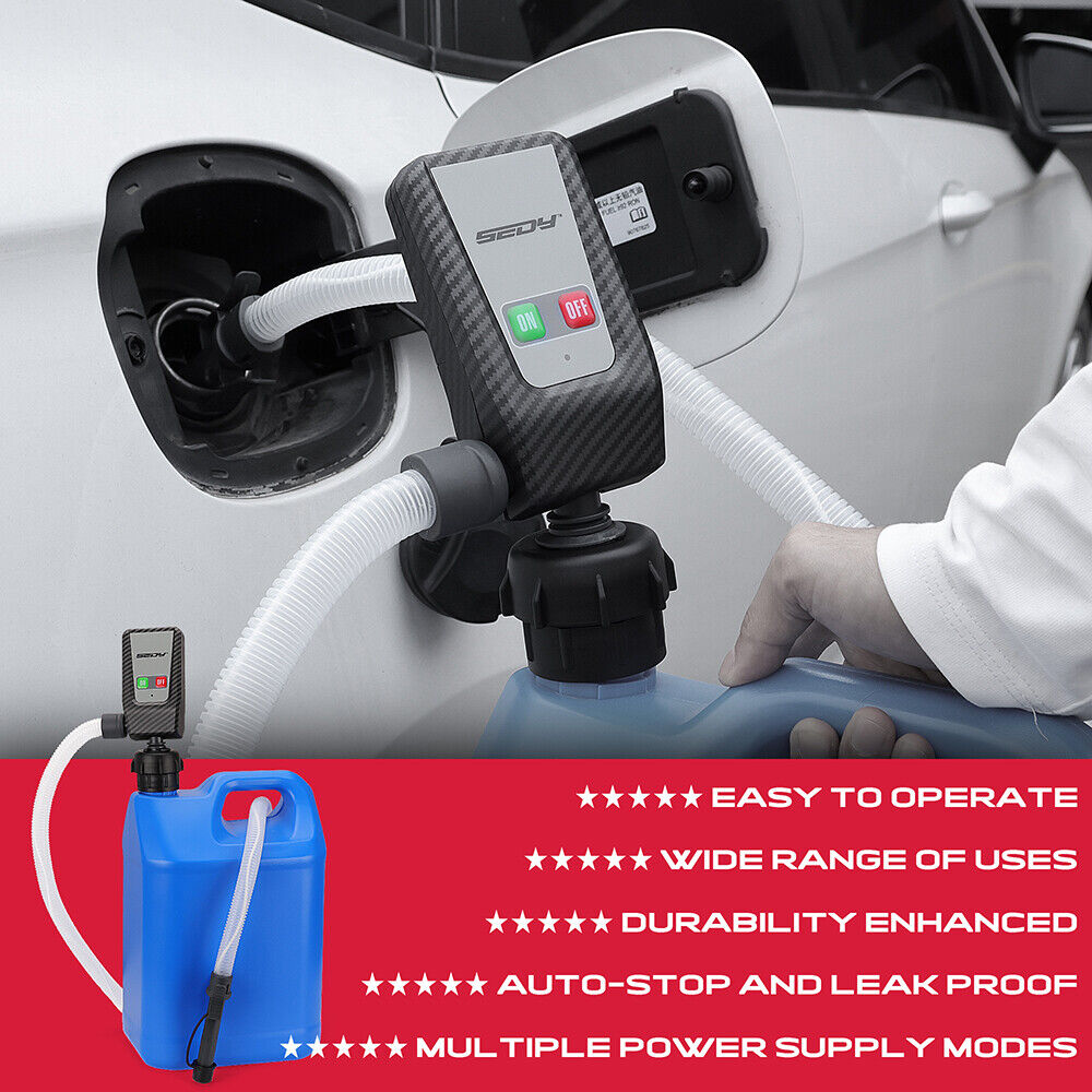 Multipurpose Fuel Transfer Pump Battery Powered Gasoline Hose Transfer Pump Au V465-83006