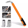 3Pcs Telescoping Lug Wrench 17/19mm 21/23MM Extendable Lug Wrench Tire Wrench V465-84077