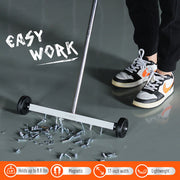 17inch Telescoping Magnetic Sweeper Magnet Broom Rolling Pick Up 8.8Lbs Portable V465-85002