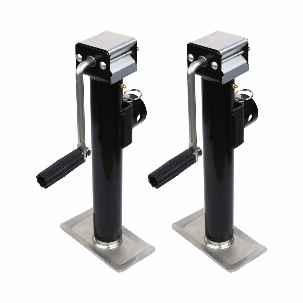2x Trailer Caravan Canopy Jack Stand 2267kg/ 5000lbs Heavy Duty Weld Bracket V465-86091 X2