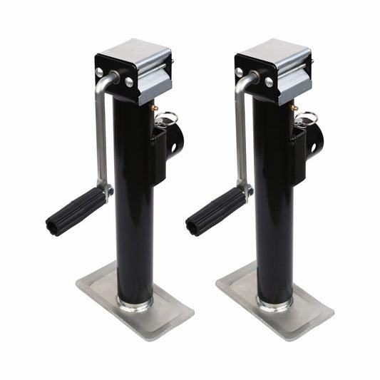 2x Trailer Caravan Canopy Jack Stand 2267kg/ 5000lbs Heavy Duty Weld Bracket V465-86091 X2