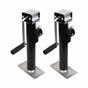 2x Trailer Caravan Canopy Jack Stand 2267kg/ 5000lbs Heavy Duty Weld Bracket V465-86091 X2