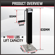TRAILER CANOPY CARAVAN JACK STAND 3175KG 7000LBS HEAVY DUTY STABILIZER LEGS V465-86092