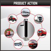 TRAILER CANOPY CARAVAN JACK STAND 3175KG 7000LBS HEAVY DUTY STABILIZER LEGS V465-86092