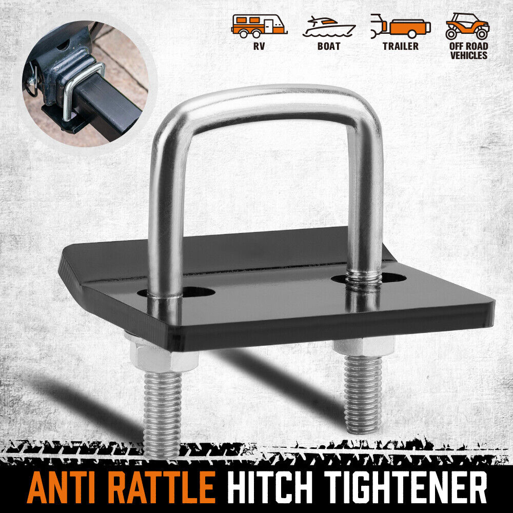 Anti Rattle Tow Bar Hitch Tongue Stabilizer Tightener Bracket Caravan Trailer V465-86186