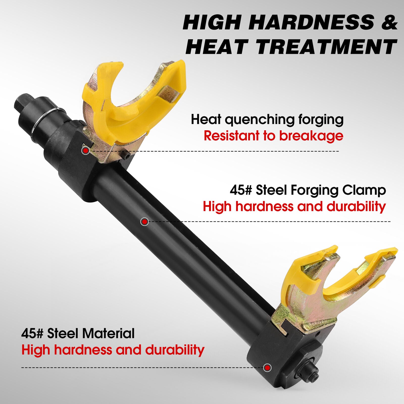 HORUSDY 4500Kg Macpherson Strut Coil Spring Compressor Dumper Extractor Tool V465-86347