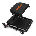 40inch 2 in 1 Folding Creeper Mechanic Z Seat Garage Workshop Rolling Work Stool V465-86693