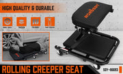 40inch 2 in 1 Folding Creeper Mechanic Z Seat Garage Workshop Rolling Work Stool V465-86693